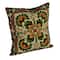 Hello Honey® 18" Multicolor Embroidered Accent Pillow